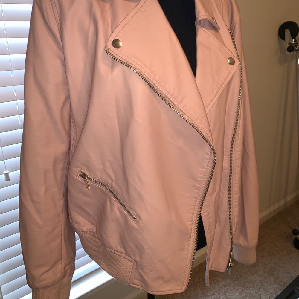 Pink Bomber Jacket